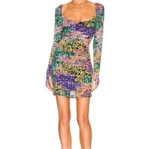 AFRM dress worn once XS size